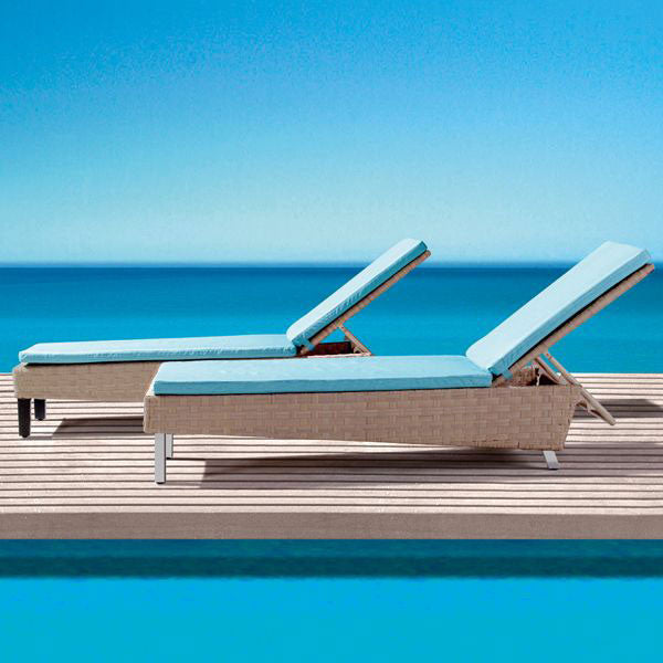 Wicker Sun Loungers - Sun Bed