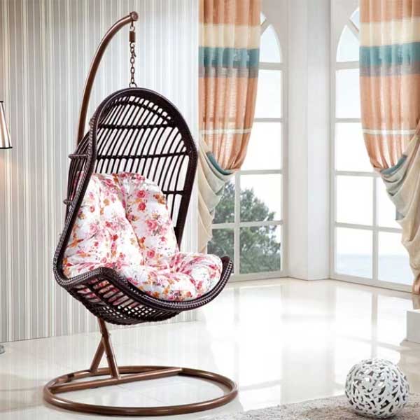 Outdoor Wicker Swing & Rockers