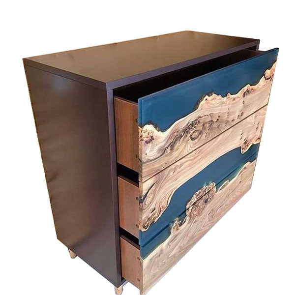 Epoxy Resin Furniture - Drawer Side Table - Interslav