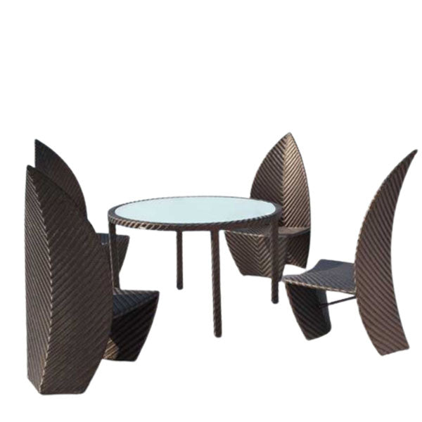 Outdoor  Wicker - Stackable Set - Luxo