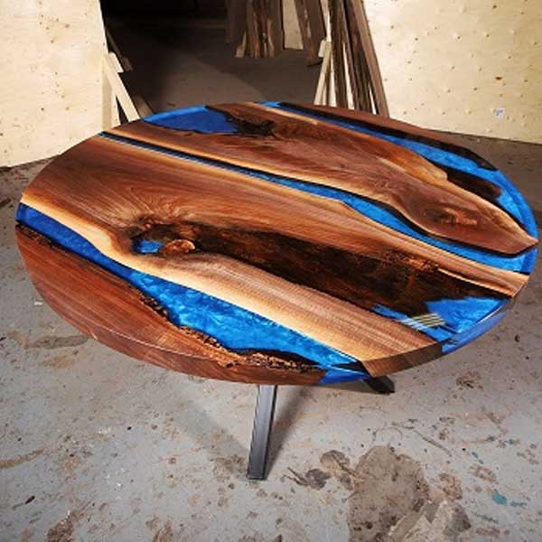 Epoxy Resin Furniture - Coffee Table - Round