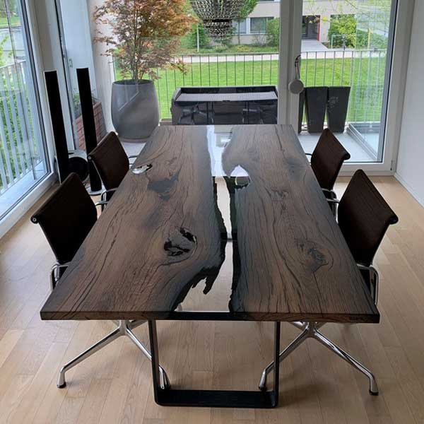 Epoxy Resin Furniture - Office Conference Table - Babine