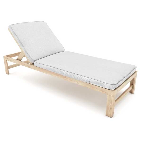 Outdoor Wooden - Sun Lounger - Syndrome