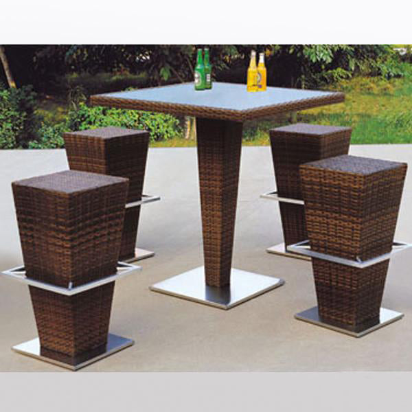 Outdoor Wicker Bar Set - Highland