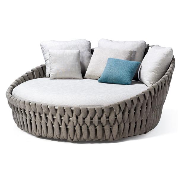 Outdoor Braided & Rope Daybed - Birilyant